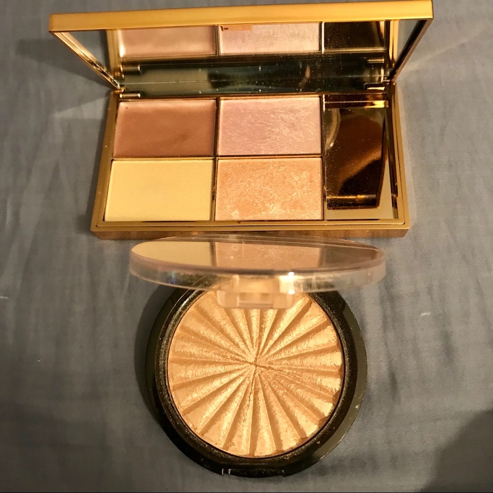 Ofra highlight + Sleek makeup highlight palette